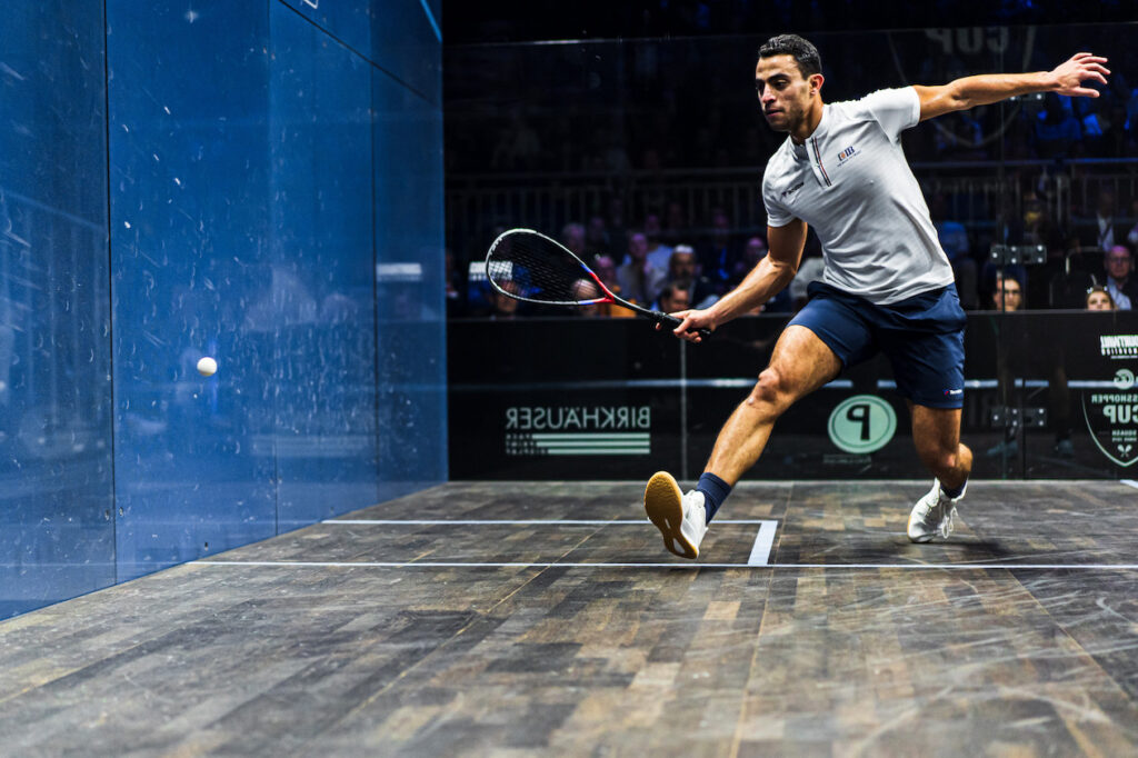 Egyptian squash player Fares Dessouky