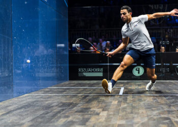 Egyptian squash player Fares Dessouky