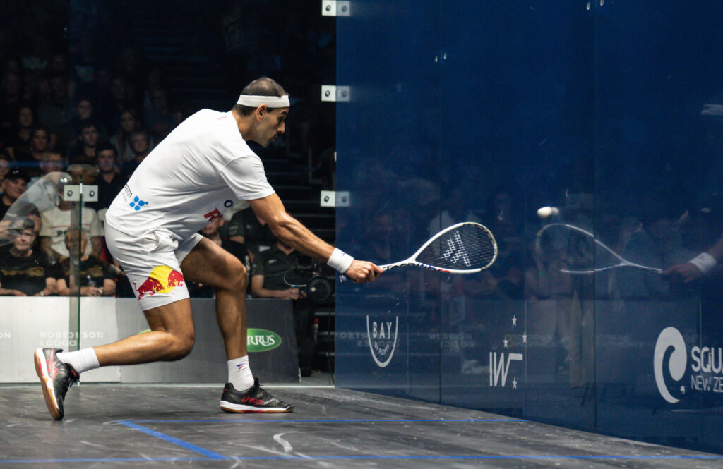 Egyptian squash player Mohamed Elshorbagy