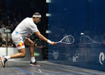 Egyptian squash player Mohamed Elshorbagy