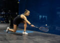 Belgian squash player Nele Gilis