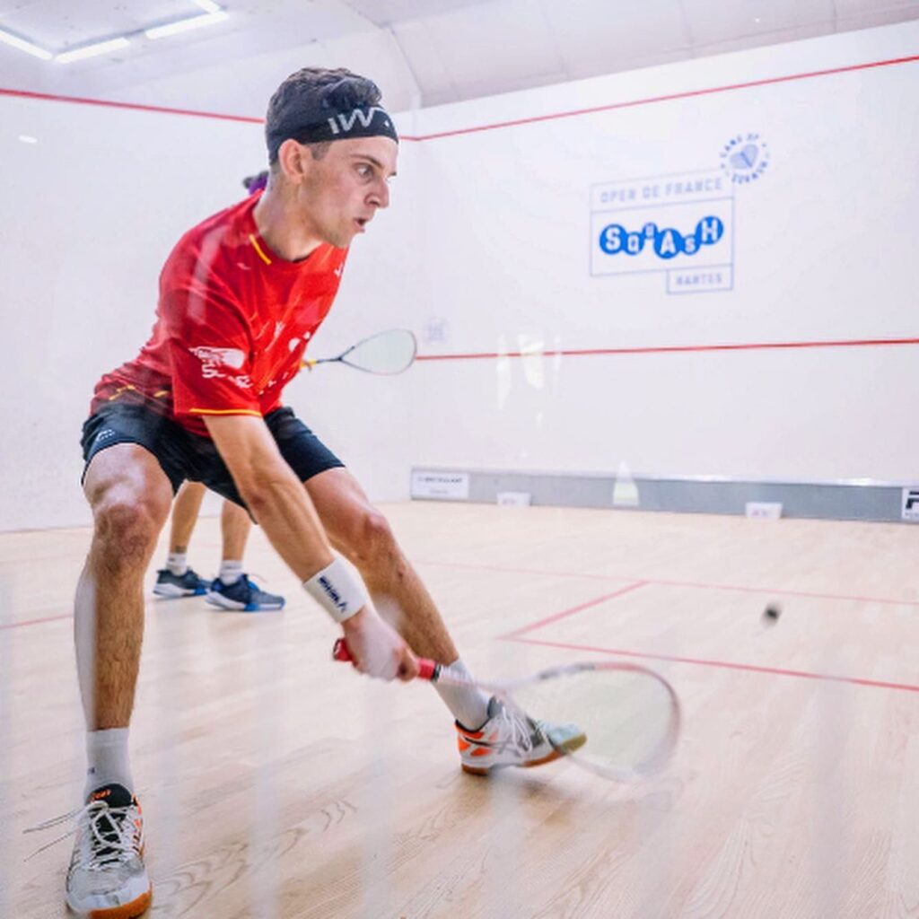 English squash professional Charlie Lee