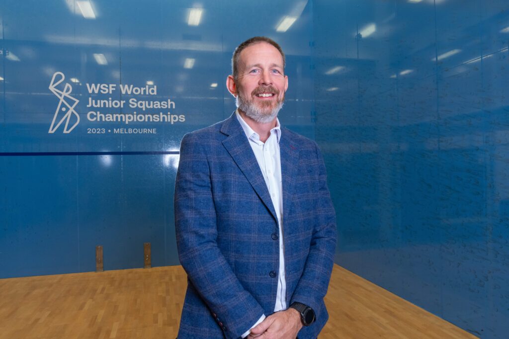 Robert Donaghue, Squash Australia CEO