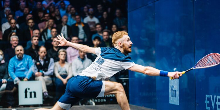 English squash professional Tom Walsh